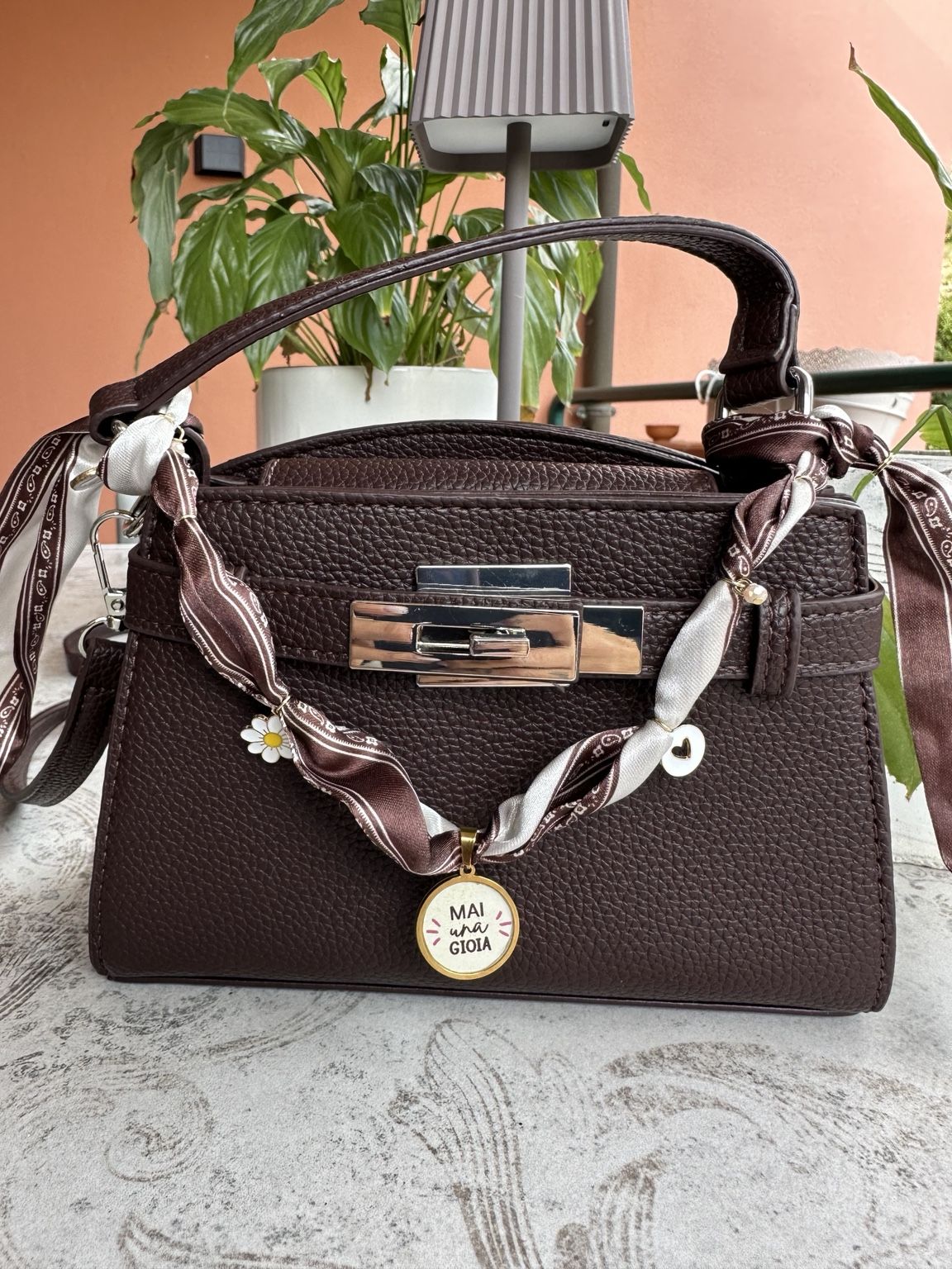 Foulard / Collana per borsa