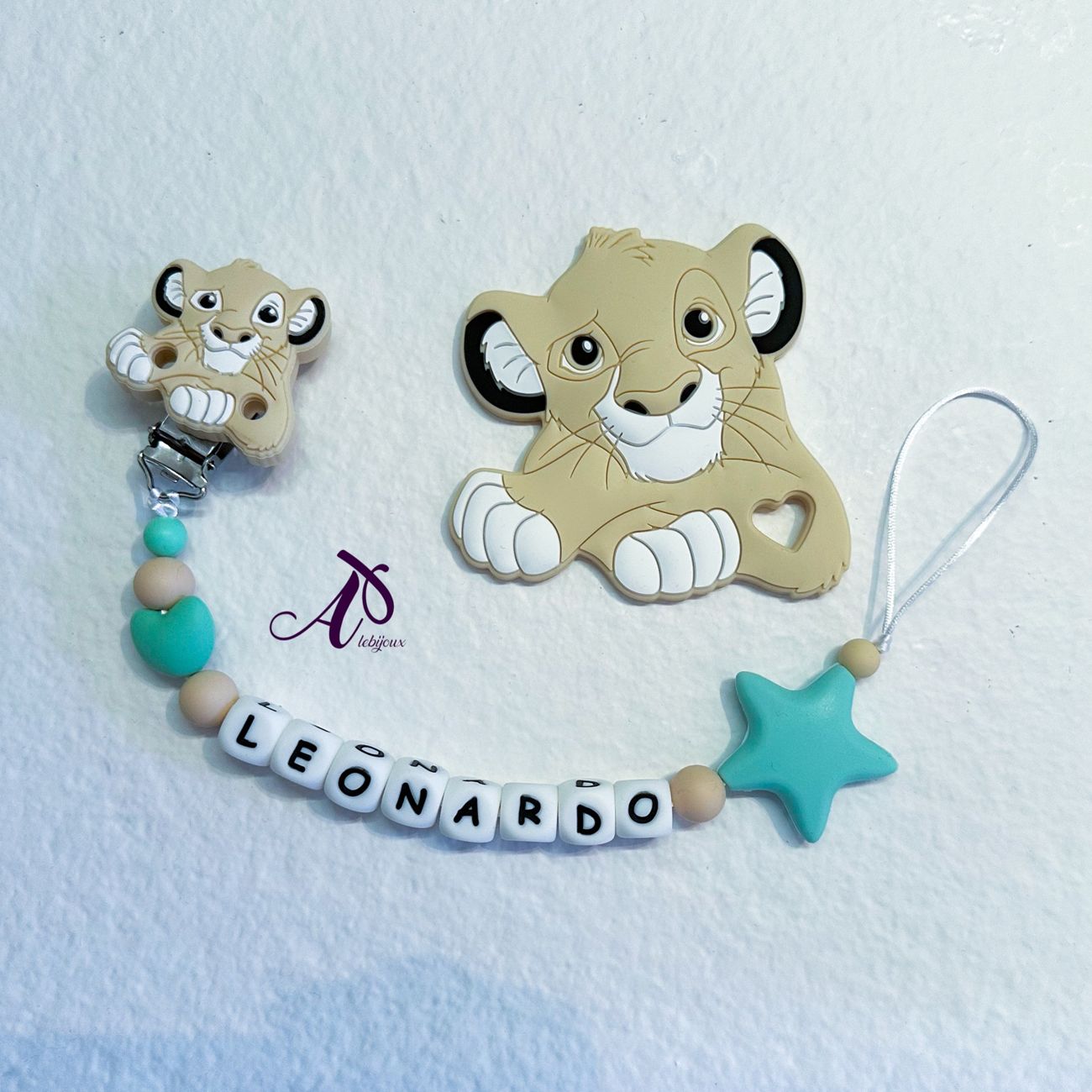 Portaciuccio · Leonardo e leoncino